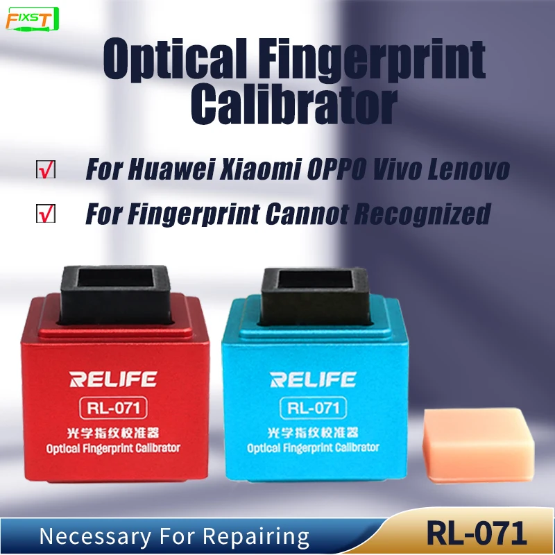 

RELIFE RL-071 Android Optical Fingerprint Calibrator For HUAWEI VIVO XIAOMI OPPO Phone Fingerprint Correction Tool