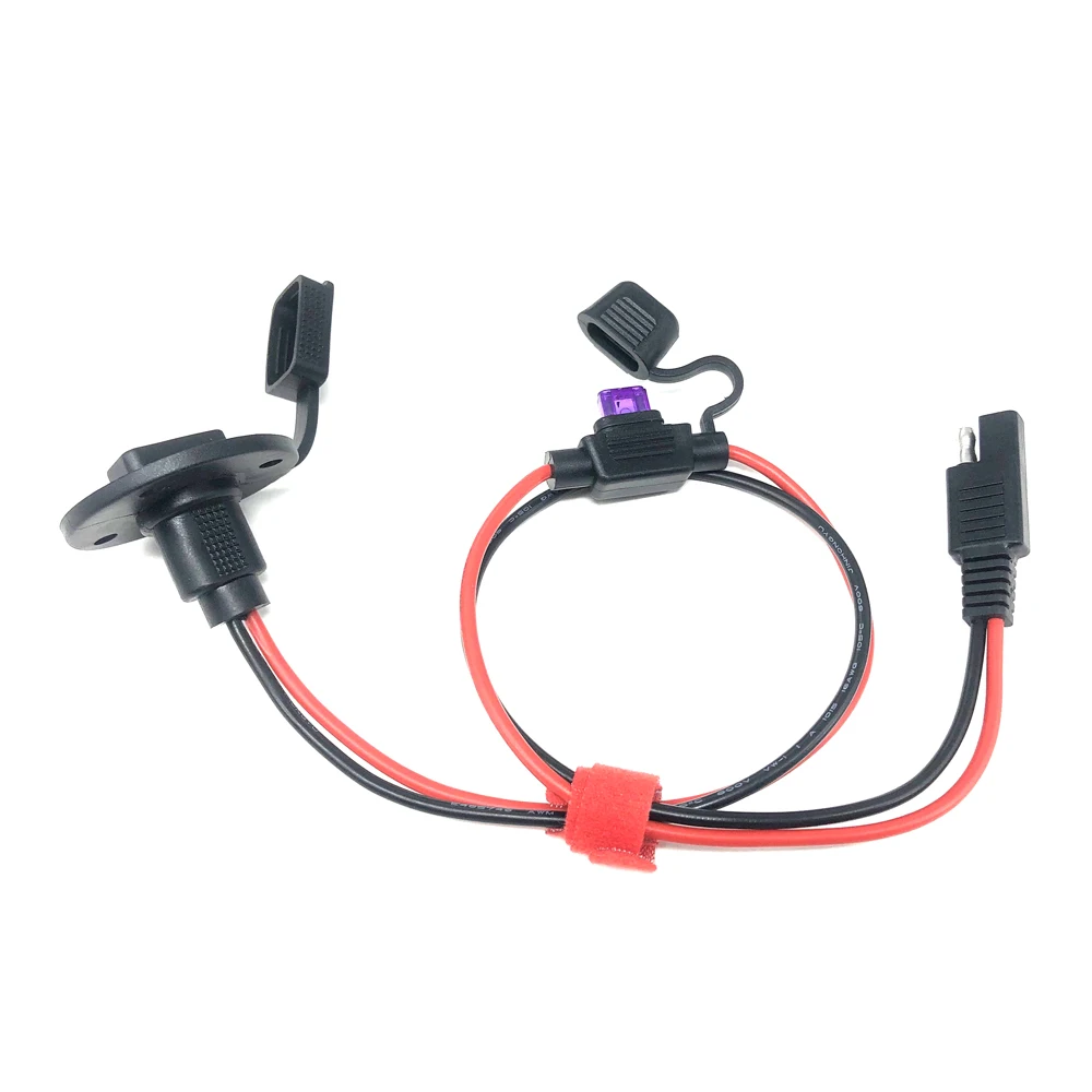 Самодельная розетка SAE боковой порт водонепроницаемый быстрое подключение