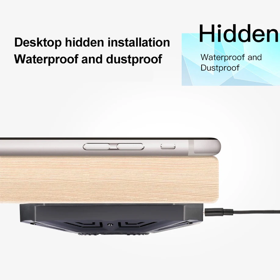 Беспроводное зарядное устройство на дальние расстояния 30 мм для iPhone 11Pro XS XR X 8 Samsung