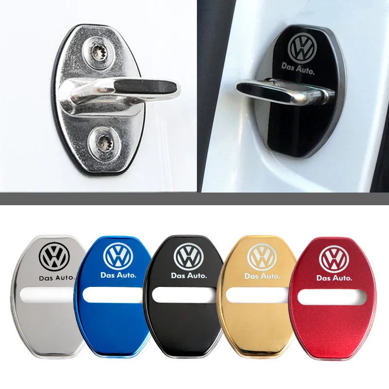 Чехол для Volkswagen VW Passat B5 Jetta Bora Golf MK4 Polo Крышка дверного замка наклейка аксессуары