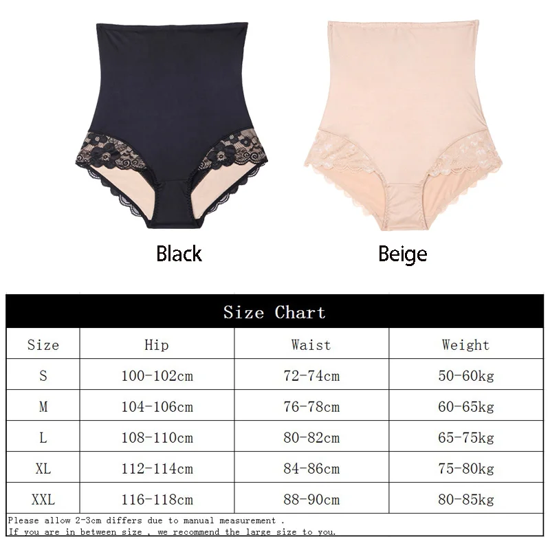 Postpartum Slimming Body Shaping Waist Trainer No Trace Flat Stomach High Ladies Hips Push up Lace Ruffle Underwear Briefs | Женская