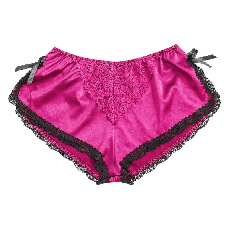 Кружевные шорты с бантом женское нижнее белье безопасные короткие брюки летние