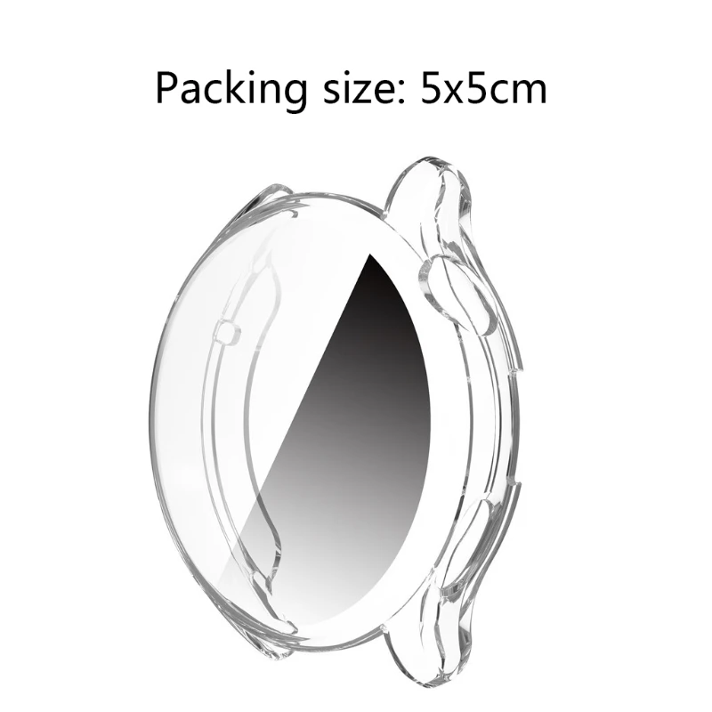 

Electroplating TPU Watch Cover Shell Screen Protector Case for Hua-wei Watch 3/3 Pro Smartwatch Accessories