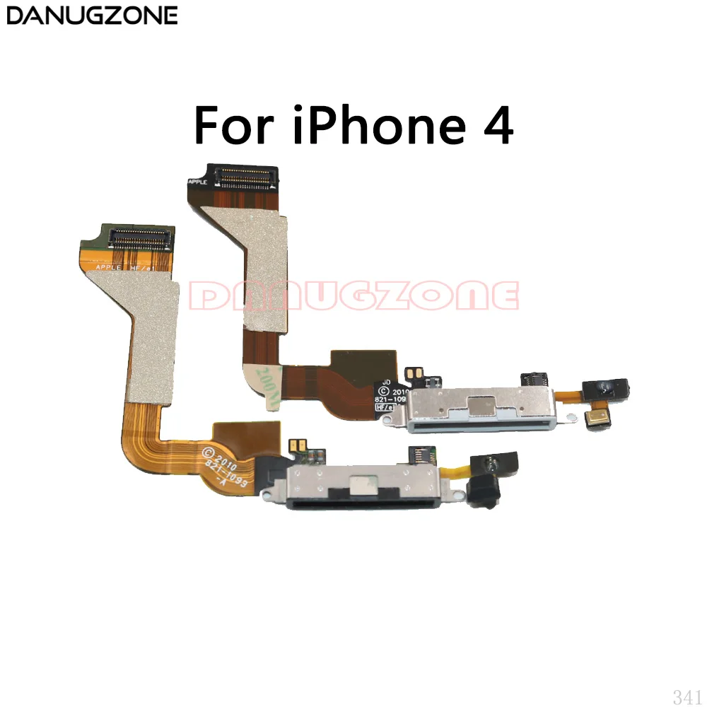

USB Charging Dock Connector Charge Port Socket Jack Plug Flex Cable For iPhone 4S 4 4G