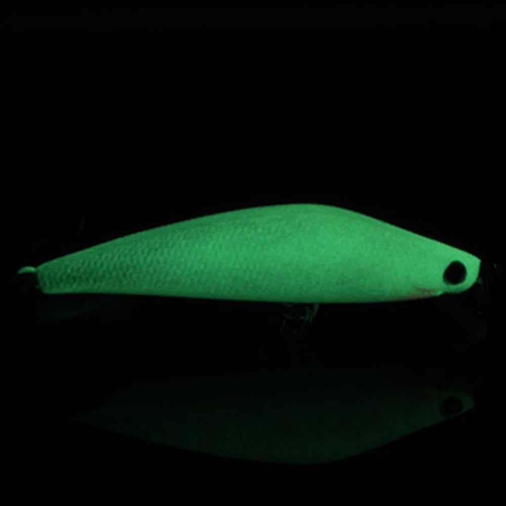 

10pcs Luminous Fishing Lures 8g 8.2cm Hard Baits Artificial Make Bass Crankbait Wobblers Fishing bait Treble Hooks Tackle