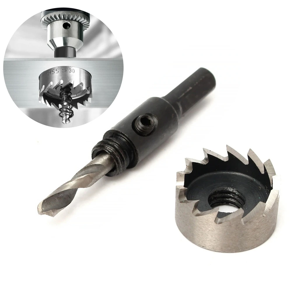 

13PCS 16-53mm HSS Drill Bit Set Holesaw Hole Saw Cutter Drilling Kit Hand Tool for Wood Stainless Steel Metal Alloy Cutting