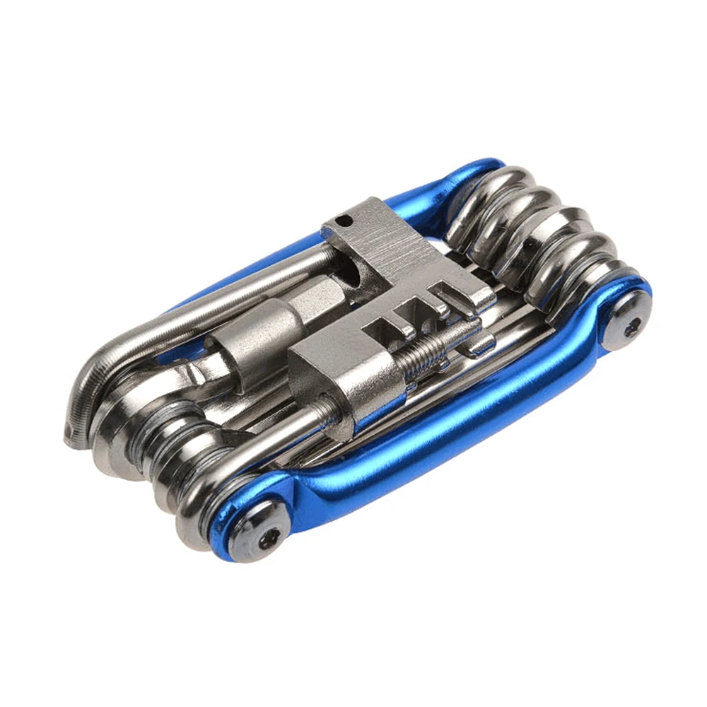 15 In 1 Bike Tools Bicycle Repairing Set Bike Repair Tool Kit Wrench Screwdriver Chain Carbon steel bicycle Multifunction Tools