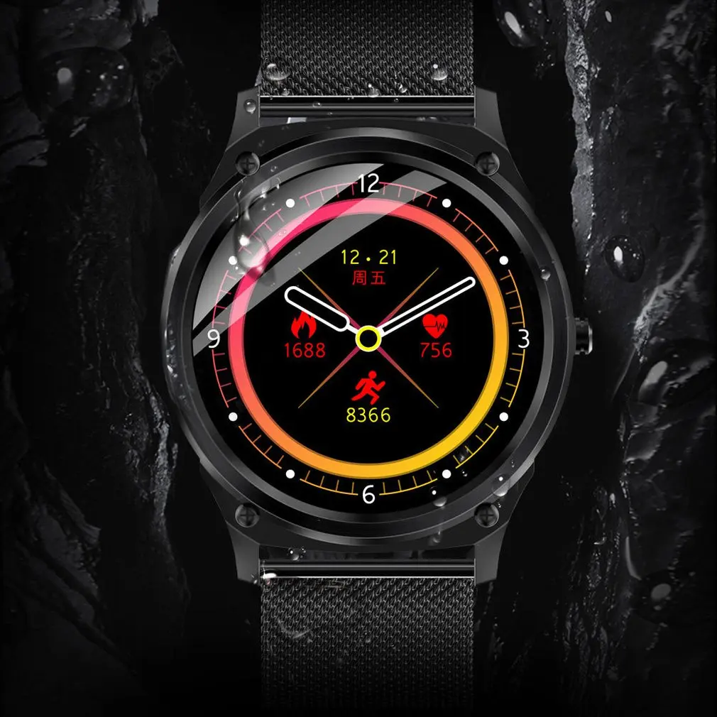 Full-screen Touch Smart Bracelet Continuous Health Monitoring Ip68 Waterproof Remote Control Camera Step Band | Электроника