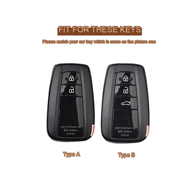 Новый цинковый брелок для автомобильных ключей чехол КРЫШКА ДЛЯ Toyota Prius Camry Corolla C