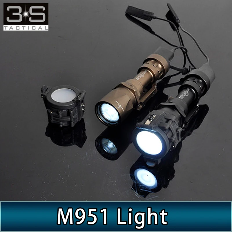 Тактический светильник для страйкбола Surefir M951 разведывающий свет с