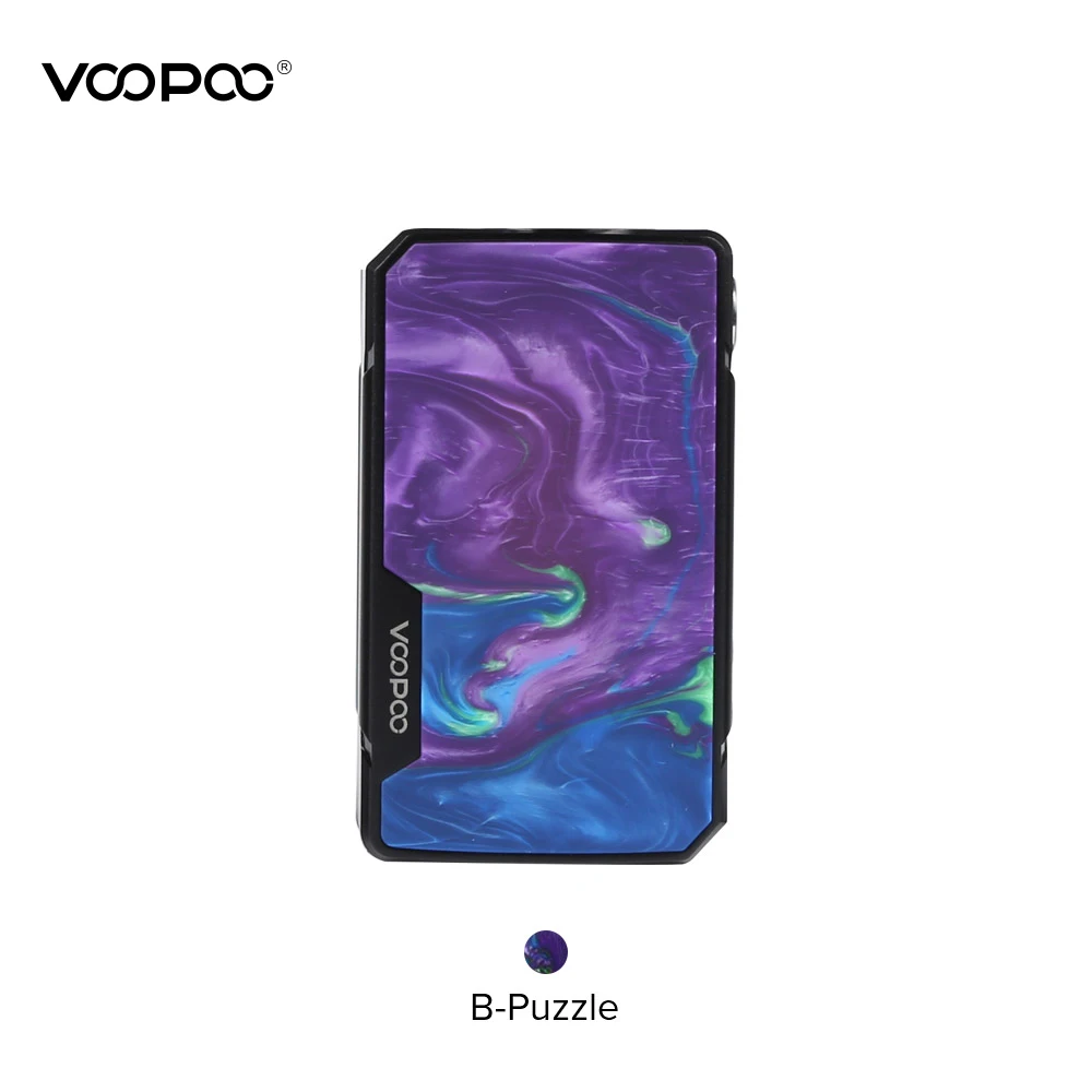 VOOPOO DRAG 2 мод 177 Вт полимерная коробка мод Питание от двойной батареи 18650 Voopoo мод электронная сигарета против Drag Nano X217 - Цвет: B-Puzzle