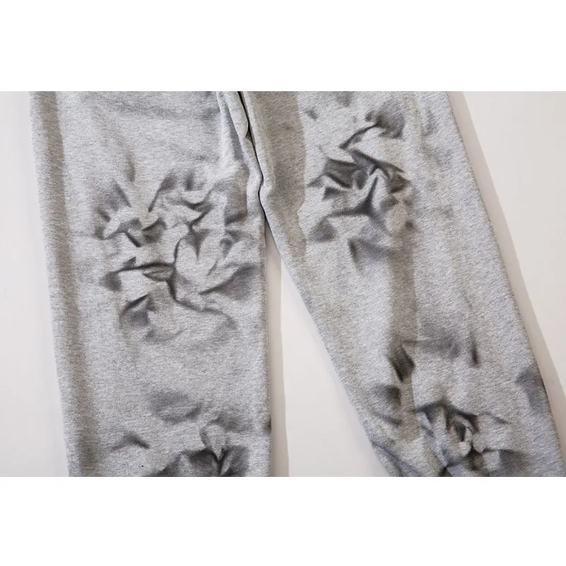 

Aolamegs Sweatpants Men Tie Dye Printed Casual Cozy Track Trousers Unisex Hipster High Street All-match Joggers Pants Streetwear