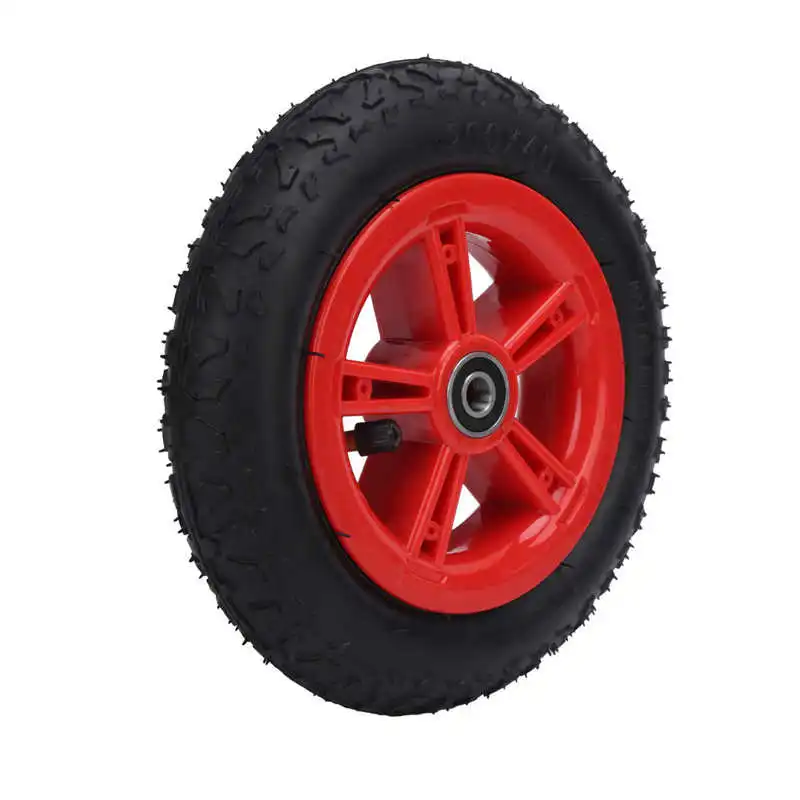 

8-дюймовая резиновая шина 200x40, внутренняя трубка, Наружная трубка, шина с красной втулкой, амортизация, противоскользящие шины для электриче...