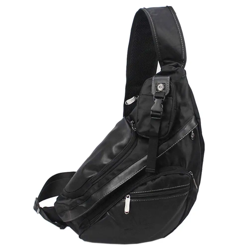 Нейлоновая сумка слинг рюкзак через плечо нагрудная для мужчин и женщин уличный