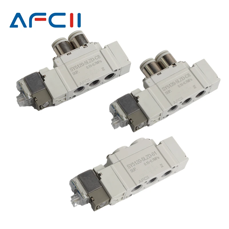 SY3120 SY5120 SY7120 4LZD 5LZD 6LZD высококачественный Пневматический электромагнитный клапан