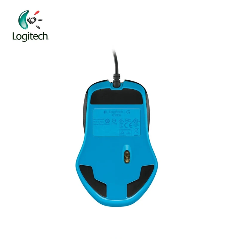 Проводная игровая мышь logitech G300S геймерская 2500 dpi 9 перезаряжаемых программируемых