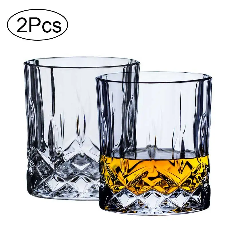 

2 шт. бокал для виски бессвинцовый хрустальный бокал для вина домашний бар клуб вечерние бокал для виски водка стеклянная чашка подарки 210 мл