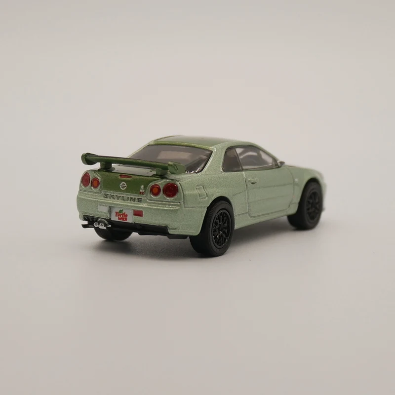 Greenlight 1:64 2012 Nissan Skyline GT R BNR34 литая модель автомобиля Matel игрушечные