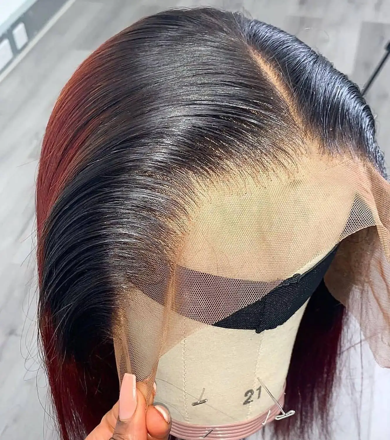 

Onecut 360 lace frontal wig pre plucked with baby hair for black women brazilian Straight long lace front human hair wigs