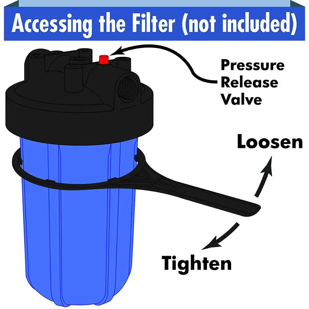 Фильтры для воды бытовых систем подачи RFC 10 ВВ выпускные отверстия 1 дюйм|Водяные