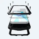 Противоударный чехол для iPhone 11, 12, 13 Pro, XR, Xs Max, SE 2020, 8, 7, 6 Plus, из закаленного стекла