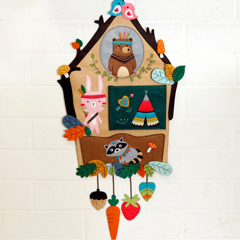 Фетр для рукоделия сумка хранения детей ручная работа шитье большой размер