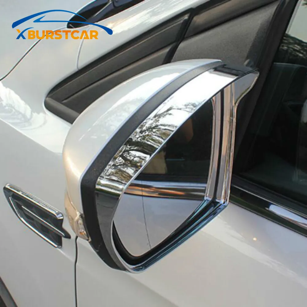 Автомобильный Стайлинг крышка зеркала заднего вида Rain Shield козырек для Ford Ecosport 2012