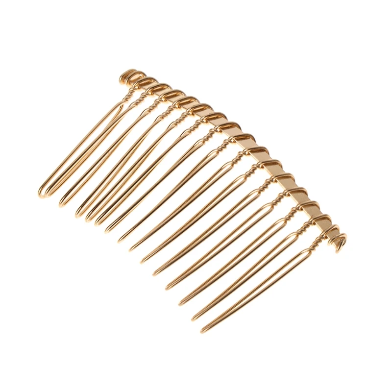 Расческа для волос невесты DIY аксессуары 15 зубов поставки золотой черный белый