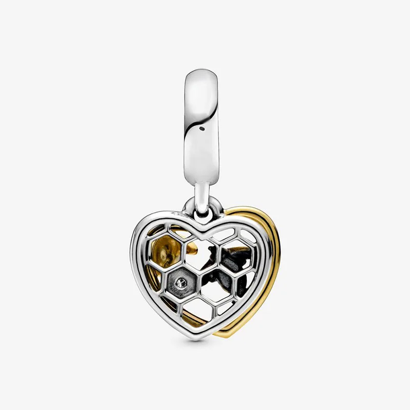 

CODEDOG 2020 New Arrival Honeycomb Charms Authentic 925 Sterling Silver Beads Fit Original 3mm Bracelet DIY Jewelry CMS2035