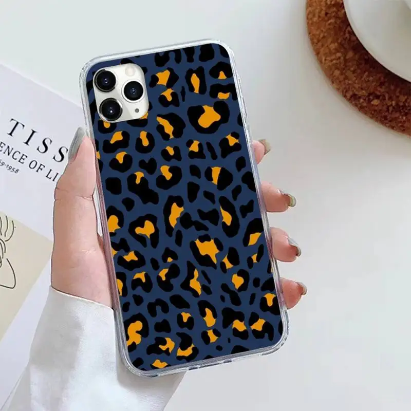 

Leopard pattern luxurious sexy Phone Case For iphone 12 5 5s 5c se 6 6s 7 8 plus x xs xr 11 pro max