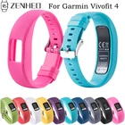 Силиконовый ремешок для часов Garmin Vivofit 4, фитнес-трекер активности, ремешок для часов Garmin Vivofit4