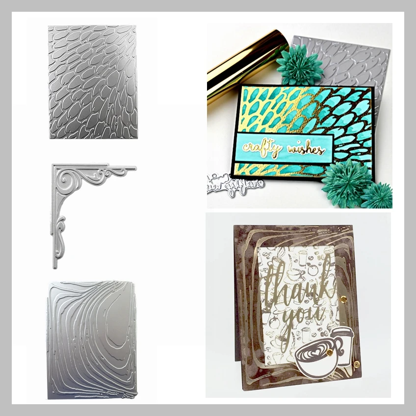 Горячие тарелки из фольги перо павлина древесины кружева макраме квадратная