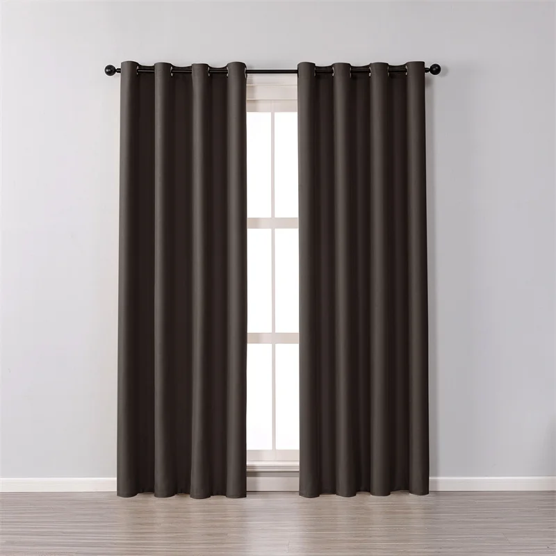 bileehome modern blackout curtains for bedroom curtains for living room kitchen thermal insulated window treatment home decor free global shipping