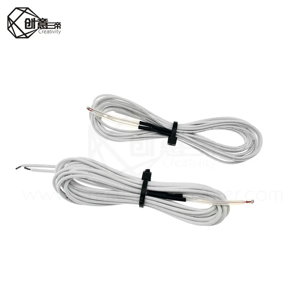 3 шт. 3D принтер 100K ohm NTC 3950 термисторы датчики с кабелем запчасти для принтеров Reprap