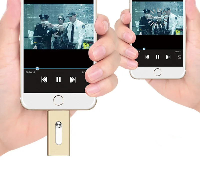 USB флеш-накопитель Richwell, 64 ГБ, 128 ГБ, OTG флеш-накопитель, 8 ГБ, 16 ГБ, 32 ГБ, флеш-накопитель Lightning, металлическая Флешка для iPhone/iPad/Android
