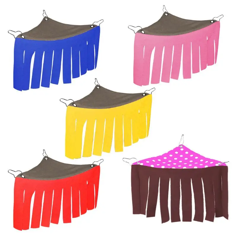 

Small Pet Corner Hideout Guinea Pigs Ferrets Fleece Tent Hedgehogs Rabbits Toys