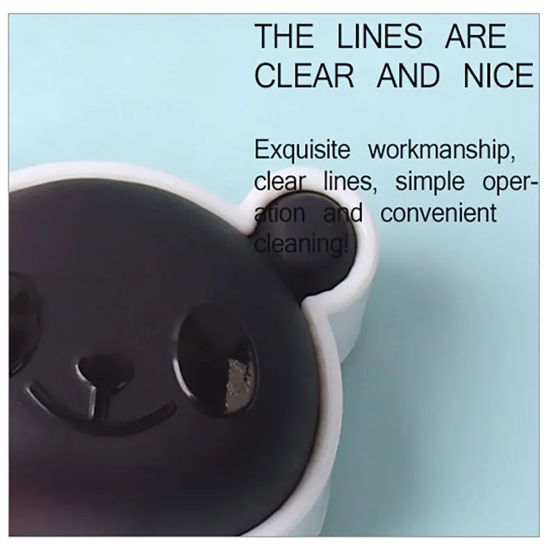 DIY Panda Bear Форма для рисовых шариков Kit пластиковый роллер суши инструмент Базука