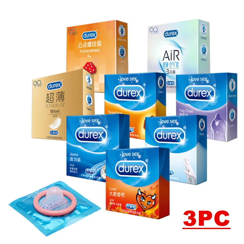 Durex любовные презервативы 3 шт. 52 мм Экстра аналогичные мужские натуральные