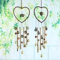 aluminum tube wind chime dream catcher wind bells home and garden decoration room wall decor hanging ornament