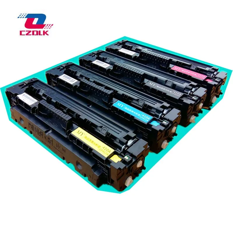Новый совместимый картридж с тонером CF410A CF411A CF412A CF413A для HP LaserJet pro M452DW M452DN M452NW M477FDW