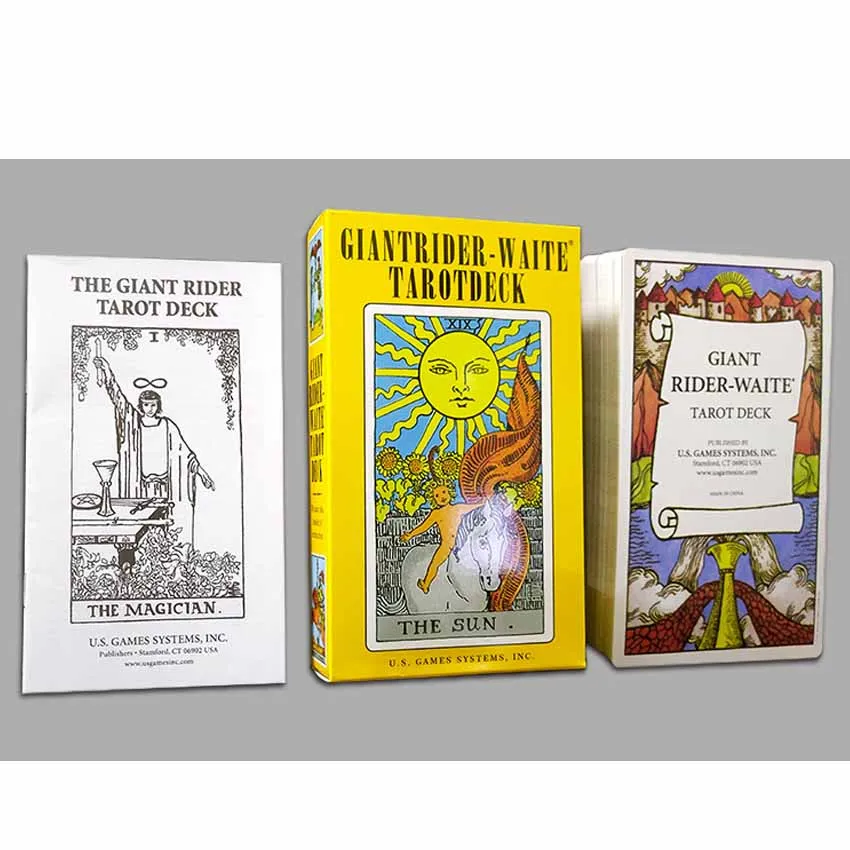 

Giantrider Waite Tarot Deck Card Game English Manual