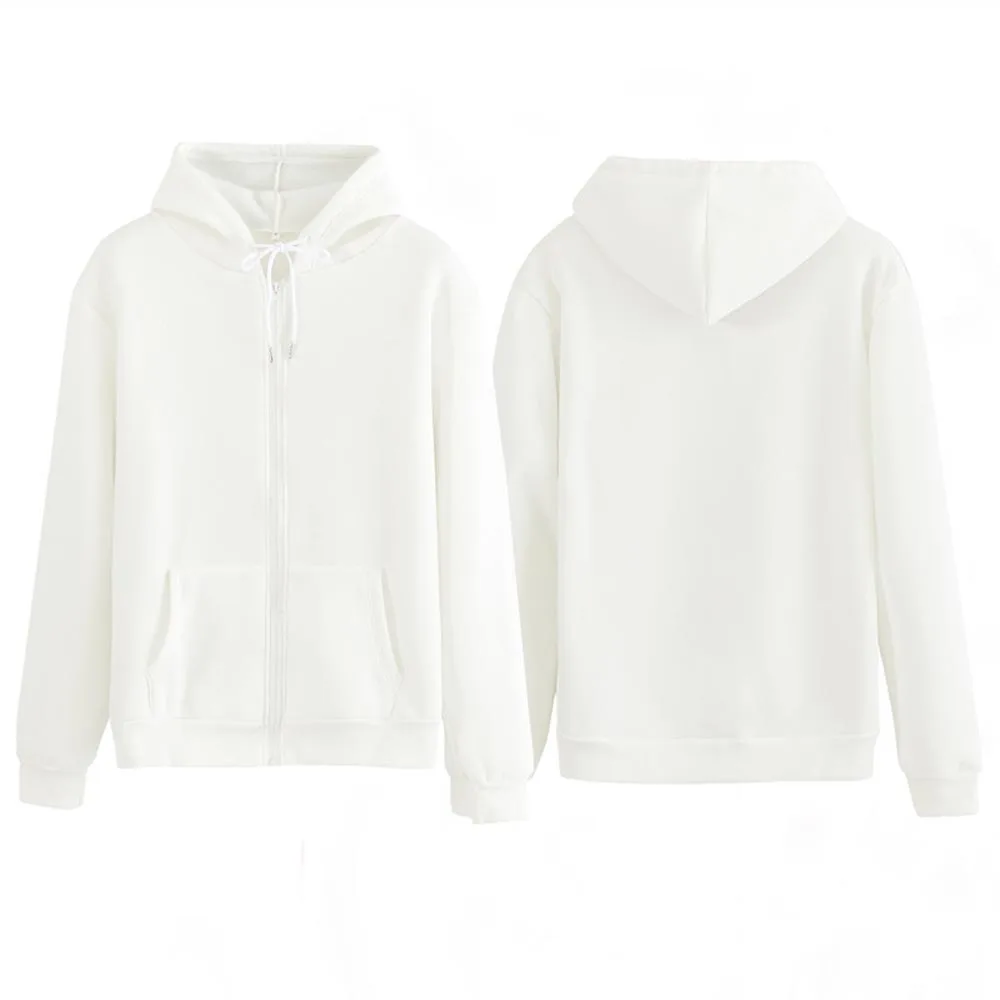 2021 Spring and Autumn New Zipper Women Hoodie Hooded Sweatshirt Free Shipping Hot Jackets Mens Clothing Couple Hoodies