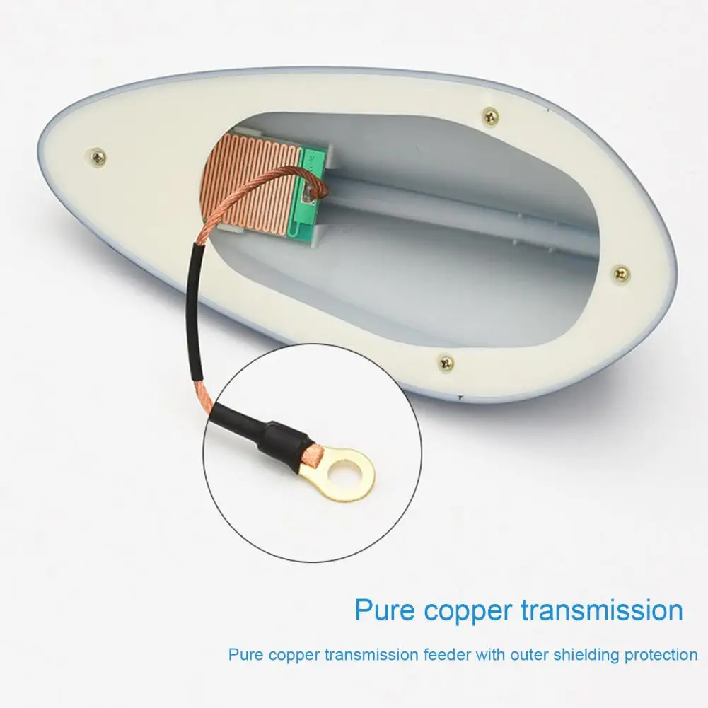 Декор для стайлинга автомобиля сигнальный приемник антенна на крышу акулы