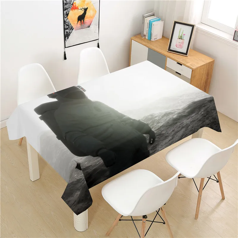 

Note Tablecloth polyester Hotel Picnic Table Rectangular Table Covers Home Dining Tea Table Decoration