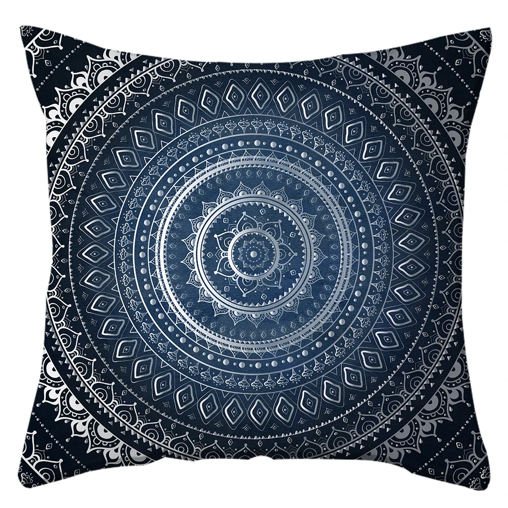 Homesky Мандала Цветочный узор наволочка полиэстер богемная для подушки украшение