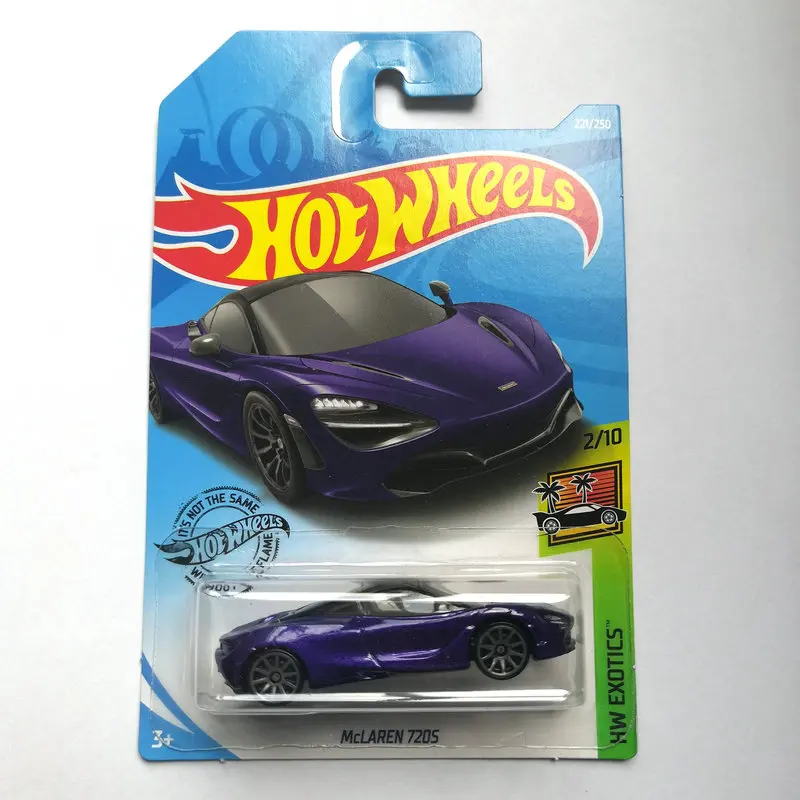 Горячие колеса 1: 64 Автомобиль McLAREN SENNA P1 720S Коллекционная серия металлические Литые модели автомобилей детские игрушки подарок