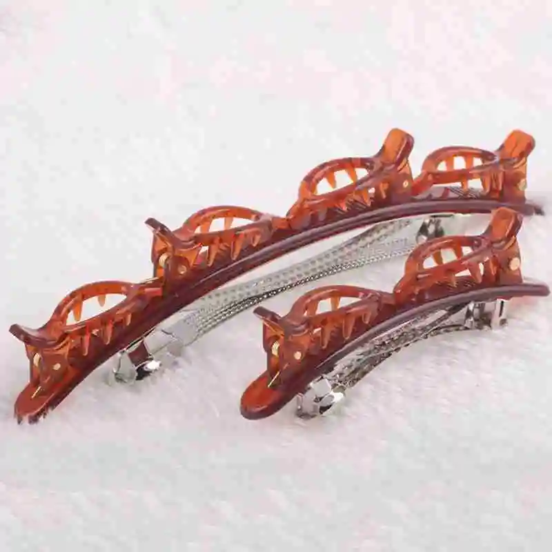 Новинка модные милые классические двойные заколки для волос заколка диск женщин