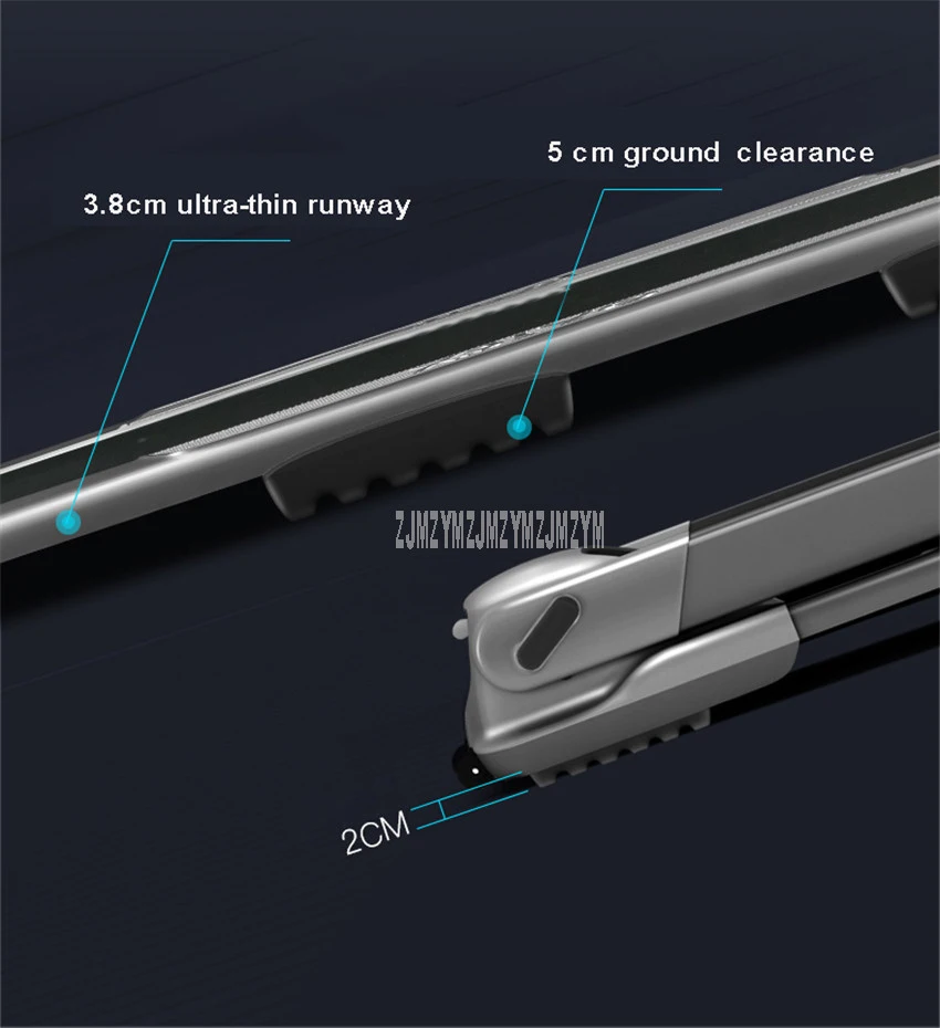 Q2S 1000W Бытовая Складная мини беговая дорожка светодиодный сенсорный экран амортизация беговая дорожка оборудование для фитнес-тренировок 220V