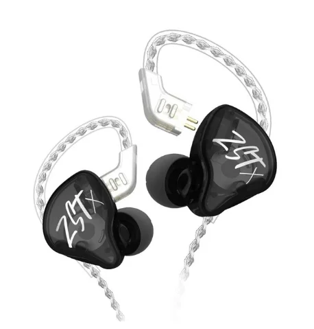 KZ ZSTX гарнитура 1BA + 1DD драйверы гибридные HIFI бас наушники-вкладыши монитор