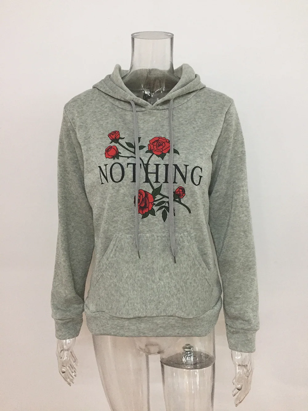 

Nothing Hoodies Sweatshirts 2022 Women Casual Kawaii Harajuku Fashion Punk For Girls Clothing European Tops Korean